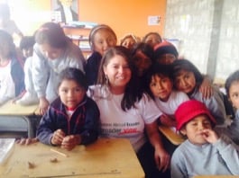 Review Karen Sanchez Volunteer in Ecuador Quito at the teaching/community center program